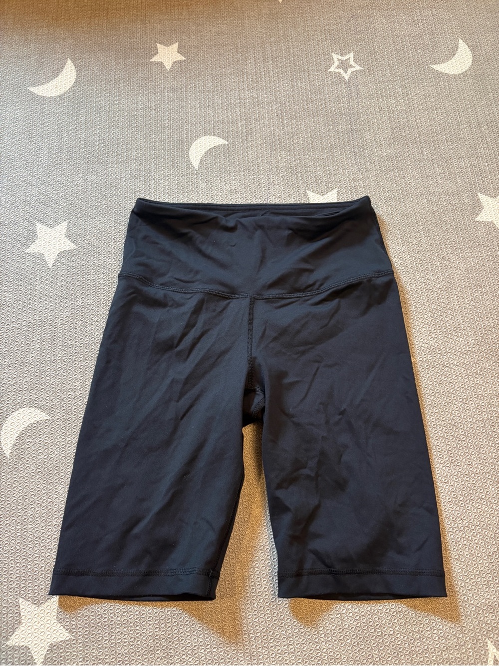 90 Degree By Reflex Black High-Rise Bike Shorts
